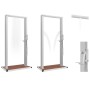 Garden shower with stainless steel and WPC tray by vidaXL, Pool and spa accessories - Ref: Foro24-3051293, Price: 434,17 €, D...