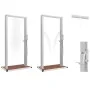 Garden shower with stainless steel and WPC tray by vidaXL, Pool and spa accessories - Ref: Foro24-3051293, Price: 416,39 €, D...