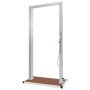 Garden shower with stainless steel and WPC tray by vidaXL, Pool and spa accessories - Ref: Foro24-3051293, Price: 434,17 €, D...