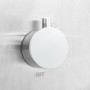 Garden shower with stainless steel and WPC tray by vidaXL, Pool and spa accessories - Ref: Foro24-3051293, Price: 434,17 €, D...