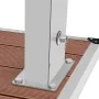 Gartendusche mit Wanne aus Edelstahl und WPC von vidaXL, Pool- und Spa-Zubehör - Ref: Foro24-3051293, Preis: 416,75 €, Rabatt: %