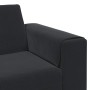 Juego de Sofá 3 pcs Negro Terciopelo