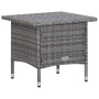 3-teiliges Gartenmöbel-Set und graue synthetische Rattankissen von vidaXL, Gartensets - Ref: Foro24-3059373, Preis: 287,64 €,...