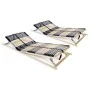 Slatted bases with 42 slats 7 zones 2 units 70x200 cm by vidaXL, Beds and slatted bases - Ref: Foro24-3051419, Price: 235,41 ...