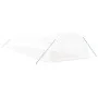 Greenhouse with white steel structure 64 m² 16x4x2 m by vidaXL, Greenhouses - Ref: Foro24-3188078, Price: 647,05 €, Discount: %