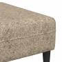 Juego de Sofá 3 pcs Gris claro Cuero de ante sintético