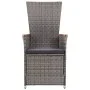 3-teiliges Gartenmöbel-Set und graue synthetische Rattankissen von vidaXL, Gartensets - Ref: Foro24-3059365, Preis: 268,84 €,...