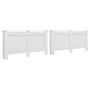 Heizkörperabdeckungen 2 Stück MDF weiß 152x19x81,5 cm von vidaXL, Zubehör für Heizkörper - Ref: Foro24-3051378, Preis: 208,35...