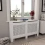 Heizkörperabdeckungen 2 Stück MDF weiß 152x19x81,5 cm von vidaXL, Zubehör für Heizkörper - Ref: Foro24-3051378, Preis: 208,35...