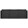 Set muebles de jardín 8 piezas y cojines ratán sintético negro de vidaXL, Conjuntos de jardín - Ref: Foro24-3059502, Precio: ...