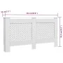 Heizkörperabdeckungen 2 Stück MDF weiß 152x19x81,5 cm von vidaXL, Zubehör für Heizkörper - Ref: Foro24-3051378, Preis: 208,35...
