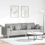 Sofá de tela con cojín Gris Nube 208 cm tela