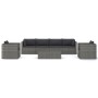 7-piece garden sofa set and gray synthetic rattan cushions by vidaXL, Garden sets - Ref: Foro24-3059492, Price: 873,26 €, Dis...