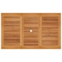 Conjunto de comedor de jardín 5 piezas madera maciza de teca de vidaXL, Conjuntos de jardín - Ref: Foro24-3059539, Precio: 56...