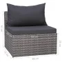 7-piece garden sofa set and gray synthetic rattan cushions by vidaXL, Garden sets - Ref: Foro24-3059492, Price: 781,49 €, Dis...