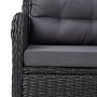9-Piece Black Synthetic Rattan Garden Dining Set by vidaXL, Garden sets - Ref: Foro24-3059477, Price: 1,00 €, Discount: %