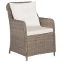 7-Piece Brown Synthetic Rattan Garden Dining Set by vidaXL, Garden sets - Ref: Foro24-3059471, Price: 983,19 €, Discount: %