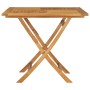 Garden dining set 5 pieces solid teak wood by vidaXL, Garden sets - Ref: Foro24-3059583, Price: 326,40 €, Discount: %