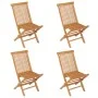 Conjunto de comedor de jardín 5 piezas madera maciza de teca de vidaXL, Conjuntos de jardín - Ref: Foro24-3059583, Precio: 31...