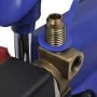 Single stage vacuum pump with bidirectional manifold pressure gauge by vidaXL, Air conditioning accessories - Ref: Foro24-305...