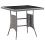 5-Piece Gray Synthetic Rattan Garden Dining Set by vidaXL, Garden sets - Ref: Foro24-3059443, Price: 167,48 €, Discount: %