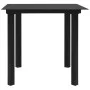 3-piece garden dining set synthetic rattan and glass by vidaXL, Garden sets - Ref: Foro24-3060249, Price: 327,28 €, Discount: %