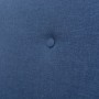 Sillón de tela azul