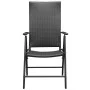 7-teiliges Garten-Essset schwarz von vidaXL, Gartensets - Ref: Foro24-3060050, Preis: 569,73 €, Rabatt: %