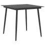 5-teiliges Garten-Essset in Schwarz und Braun von vidaXL, Gartensets - Ref: Foro24-3060089, Preis: 355,79 €, Rabatt: %