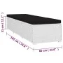 Tumbonas de jardín y mesita 3 piezas ratán sintético blanco de vidaXL, Tumbonas - Ref: Foro24-3057664, Precio: 323,19 €, Desc...