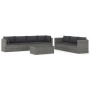 8-piece garden sofa set and gray synthetic rattan cushions by vidaXL, Garden sets - Ref: Foro24-3059494, Price: 868,26 €, Dis...