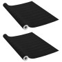 Selbstklebende Möbelplatten 2 Stück PVC dunkles Holz 500x90 cm von vidaXL, Fensterfolien - Ref: Foro24-3059646, Preis: 30,78 ...