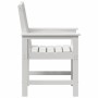 Silla de comedor de jardín. 