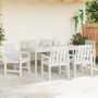 Silla de comedor de jardín. 