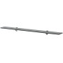 Floating shelves 2 units glass 8 mm 100x10 cm by vidaXL, Shelves and shelves - Ref: Foro24-3051509, Price: 39,20 €, Discount: %