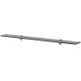 Floating shelves 2 units glass 8 mm 100x10 cm by vidaXL, Shelves and shelves - Ref: Foro24-3051509, Price: 39,02 €, Discount: %