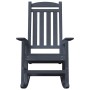 Silla mecedora de jardín 2 pcs Azul Marino 70 x 92 x 108cm