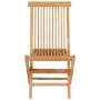 Garden dining set 7 pieces solid teak wood by vidaXL, Garden sets - Ref: Foro24-3059602, Price: 518,67 €, Discount: %