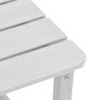 Silla mecedora de jardín 3 pcs 38 x 38 x 46cm Plástico
