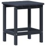 Silla mecedora de jardín 3 pcs Azul Marino 38 x 38 x 46cm