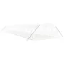 Greenhouse with white steel structure 88 m² 22x4x2 m by vidaXL, Greenhouses - Ref: Foro24-3188081, Price: 912,17 €, Discount: %