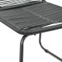 Black PVC rattan 3-piece garden dining set by vidaXL, Garden sets - Ref: Foro24-3060112, Price: 213,21 €, Discount: %