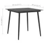 Set de comedor de jardín de 3 piezas PVC ratán negro de vidaXL, Conjuntos de jardín - Ref: Foro24-3060112, Precio: 217,11 €, ...