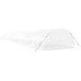 Greenhouse with white steel structure 88 m² 22x4x2 m by vidaXL, Greenhouses - Ref: Foro24-3188081, Price: 912,17 €, Discount: %