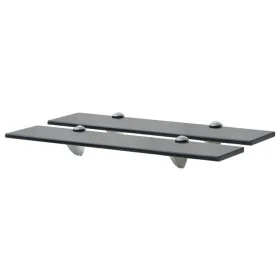 Floating shelves 2 units glass 8 mm 50x20 cm by vidaXL, Shelves and shelves - Ref: Foro24-3051528, Price: 34,52 €, Discount: %
