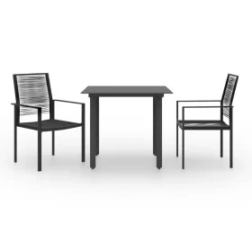 Juego de comedor de jardín 3 piezas de vidaXL, Conjuntos de jardín - Ref: Foro24-3060261, Precio: 197,28 €, Descuento: %