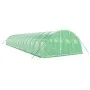 Greenhouse with green steel structure 64 m² 16x4x2 m by vidaXL, Greenhouses - Ref: Foro24-3188067, Price: 653,27 €, Discount: %