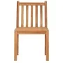 Garden dining set 7 pieces solid teak wood by vidaXL, Garden sets - Ref: Foro24-3059941, Price: 892,35 €, Discount: %