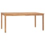 Garten-Essgruppe 7-teilig aus massivem Teakholz von vidaXL, Gartensets - Ref: Foro24-3059941, Preis: 933,20 €, Rabatt: %
