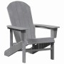 Muebles de lounge para jardín 2 pcs Gris Claro 74 x 82 x 90cm